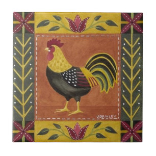 Azulejos - Gallo de granja