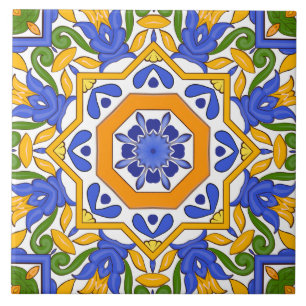 Azulejos mediterráneos,mayólica,verano,Baldosa cer
