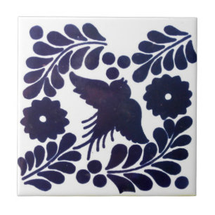 Azulejos Mexicanos Pintados a Mano Respaldo 10
