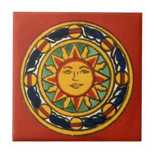 Azulejos Mexicanos Pintados a Mano Respaldo 5