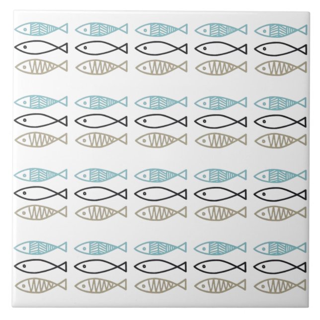 Azulejos - Pescado Escandinavo (Frente)