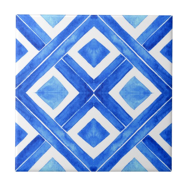 Azulejos Tile de cerámica no1, pequeño (4,25" x 4, (Frente)
