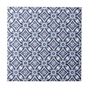 Azulejos Tile Español Talavera Azul Índigo