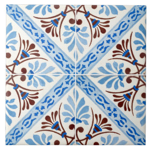 Azulejos tradicionales portugueses esmaltados