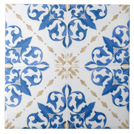 Azulejos tradicionales portugueses vidriados