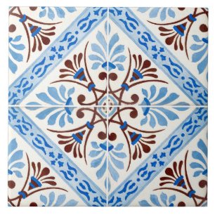 Azulejos tradicionales portugueses vidriados