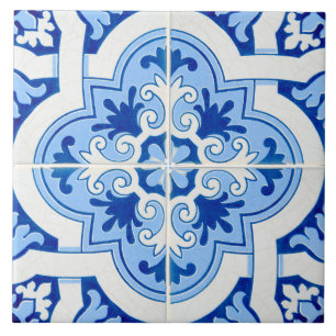 Azulejos tradicionales portugueses vidriados