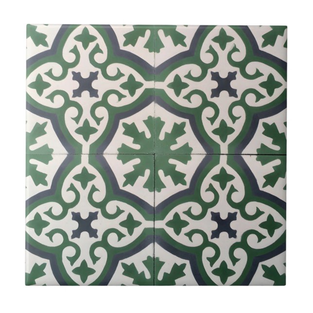 azulejos verdes de sabio vintage (Frente)