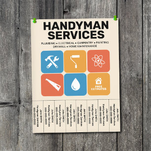Azulejos - Volante de Servicios de Mano de Obra co