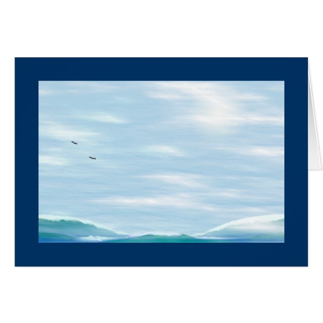 Azules de océano (Anverso (Horizontal))