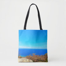 Azure Bliss caribeño - Bolsa diaria de tote
