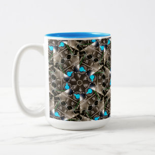 Azure Blue Sound Engineer 15 oz Gran Copa de Café