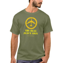 B52 La verdadera camiseta de signo de paz