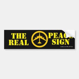 B52 La verdadera pegatina del parachoques de signo