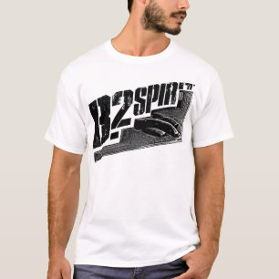 B-2 Camiseta básica masculina de espíritu