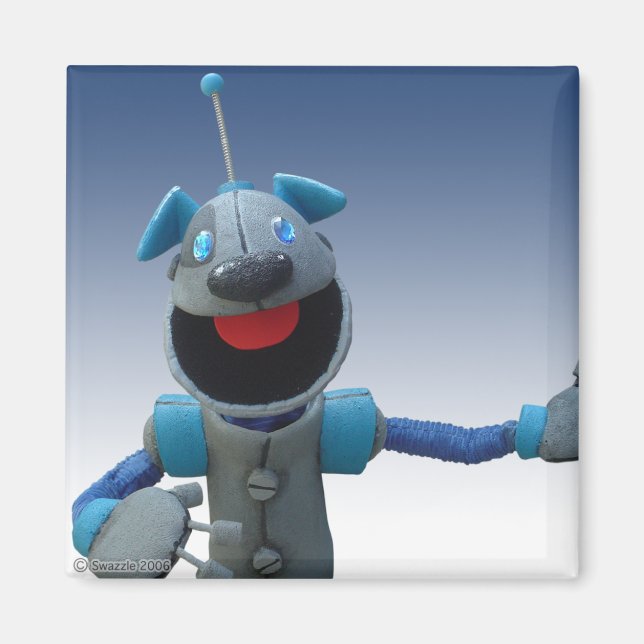 B.A.R.K. El imán del perro robot (Frente)