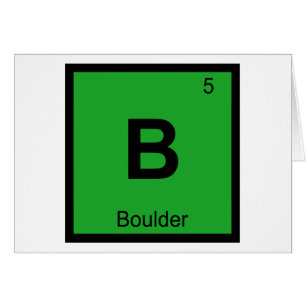B - Boulder Química Ciudad de Colorado Tabla Perió