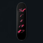 "B-Day" 14 feb. 1982 - Skateboard - Personalizable<br><div class="desc">El Skateboard "B-Day" es un tablero fresco y único que puedes personalizar con tu propia fecha de cumpleaños. Los patinadores Zazzle se dividen en 8 estilos diferentes en el arce norteamericano de origen local, y están diseñados con estándares de calidad profesional que resistirán el patinaje más duro! Obtén cinta de...</div>