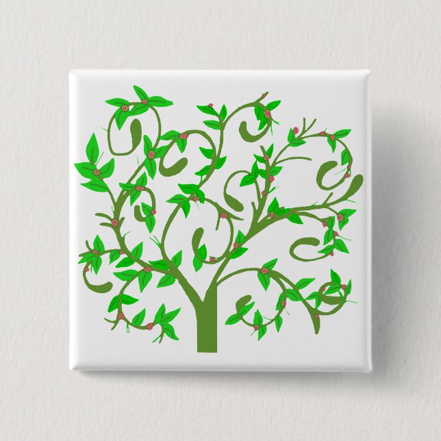 B el botón del árbol (Anverso)