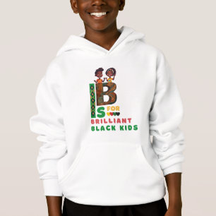 B es para niños negros brillantes Mes de historia