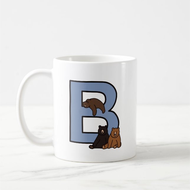 B es para... una taza personalizada (Izquierda)