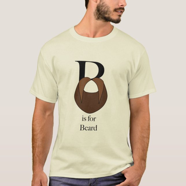 B está para la camiseta de la barba (Anverso)