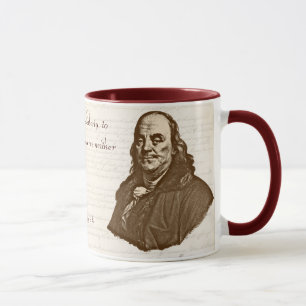 B. Franklin: Libertad y seguridad - taza #2