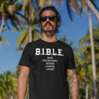 B.I.B.L.E.: Instrucciones básicas Camiseta para ho
