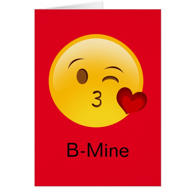 B-Mine Emoji Valentijnskaart (Frente)