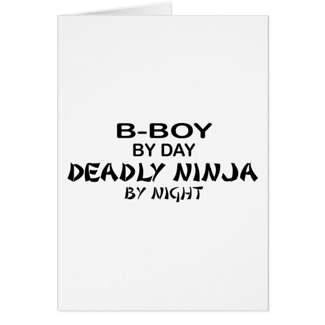 B-Muchacho Ninja mortal por noche (Frente)