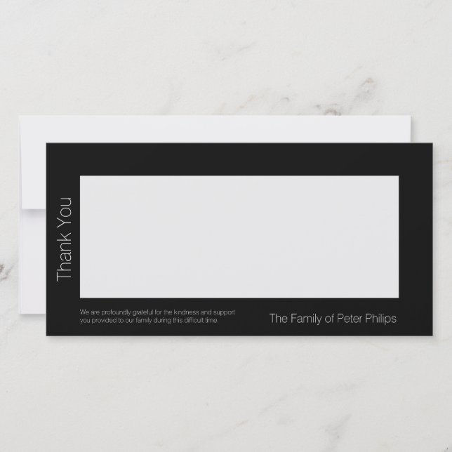 B Simpatía de plantilla Gracias Añadir la imagen f (Anverso)