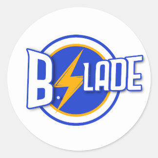 B.Slade - Pegatina del logotipo de Bleu