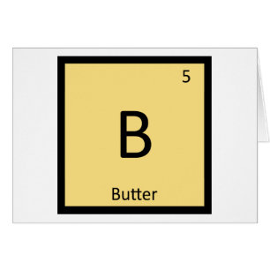 B - Tabla Periódica de Química de Condimento de Ma