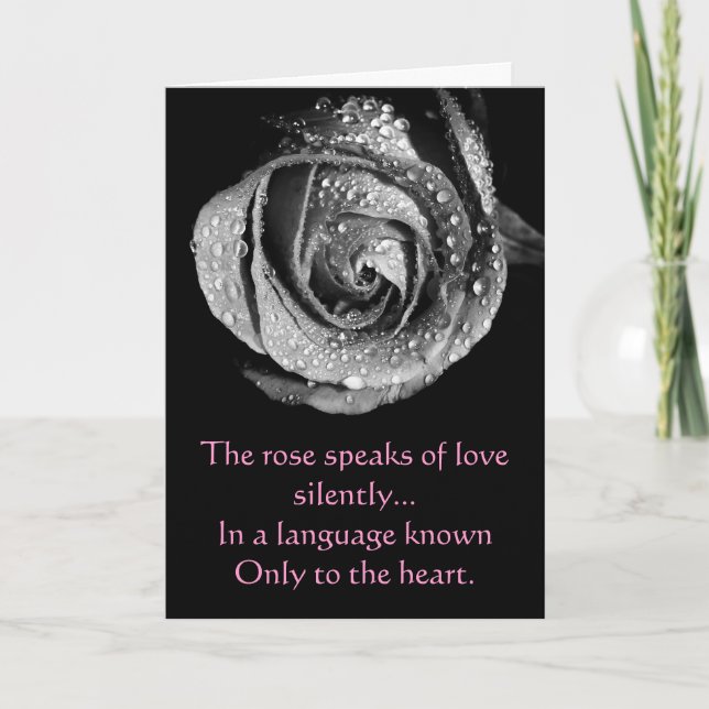 B&W subió con la tarjeta del el día de San (Anverso)