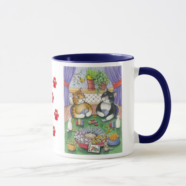 B y taza del póker de T #26 (Derecha)