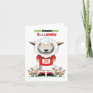 Ba,a,a,arnsley (Barnsley) Tarjeta de Fútbol Divert