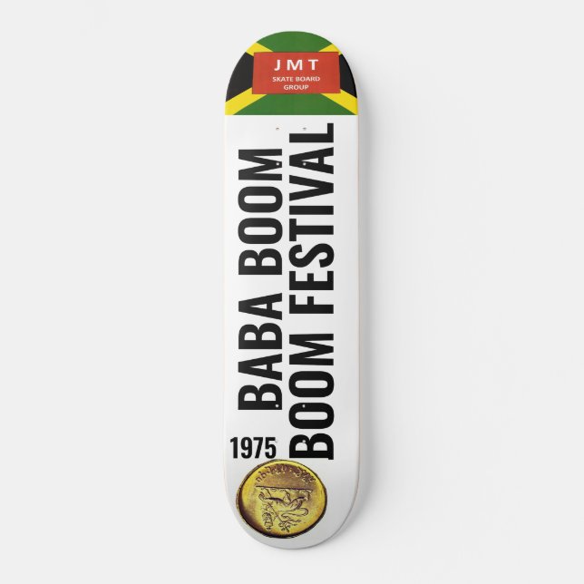 BABA BOOM BOOM Patineta 1975 (Anverso)