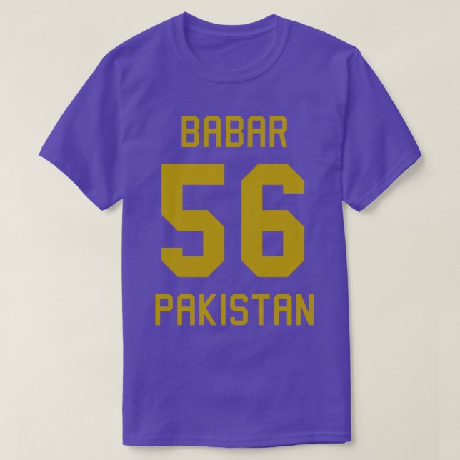 Babar Azam 56 Pakistan Cricket Jersey 1 (Diseño del anverso)