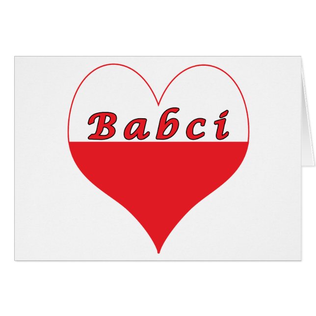 Babci Corazón polaco (Anverso (Horizontal))
