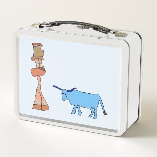 Babe con el letrero de la Torre de Hoodoos (Reverso)