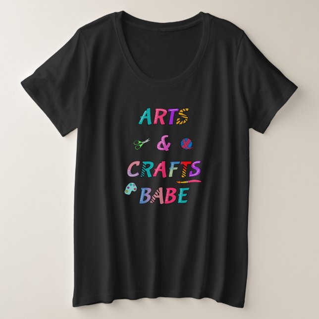 Babe de arte y artesanía (Anverso del diseño)