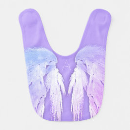 Babero ANGEL WINGS Fairy Purple Monograma