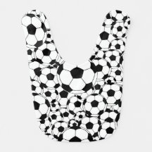 Babero Bebé Pequeño Aficionado al Deporte Bib con