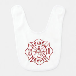 Babero del bebé de la cruz maltesa del