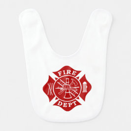 Babero del bebé de la cruz maltesa del