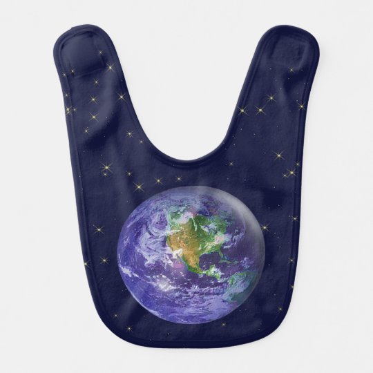 Babero Día de la Tierra del globo 3D
