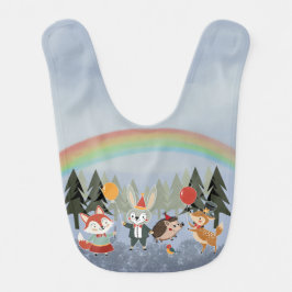 Babero Festive animals Baby Bib