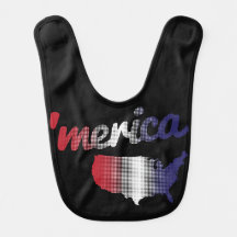 'Merica rojo, blanco, y azul