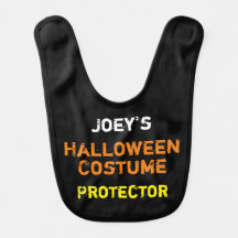 Nombre del bebé Protector de disfraces de Hallowee