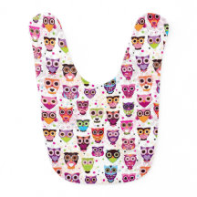 Patrón de fondo de búho para niños